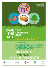 Xv congresso internazionale  pathways of psychiatry: psychotherapy, pharmacotherapy, integ